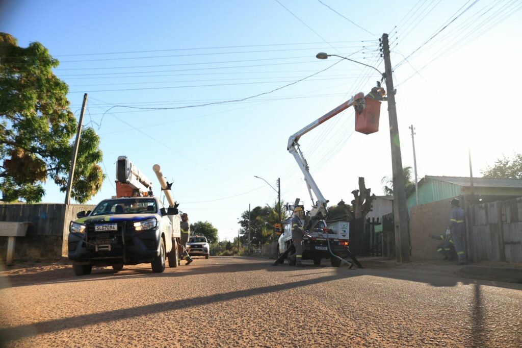 Prefeitura leva projeto “Porto Velho 100% Iluminada” aos distritos