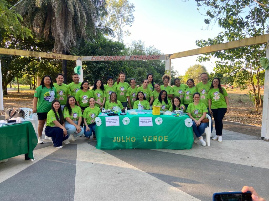 Ação Julho Verde – Mês Nacional do Combate ao Câncer de Cabeça e Pescoço