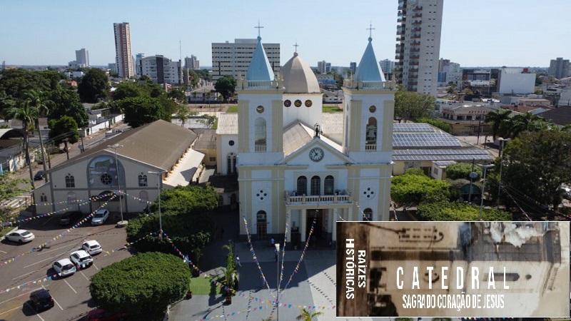 Lançamento do livro sobre a Catedral Sagrado Coração de Jesus de Porto Velho é neste sábado (29)