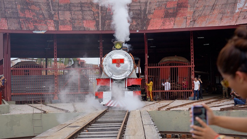 Prefeitura faz nova exibição da Locomotiva 18 neste domingo (23)