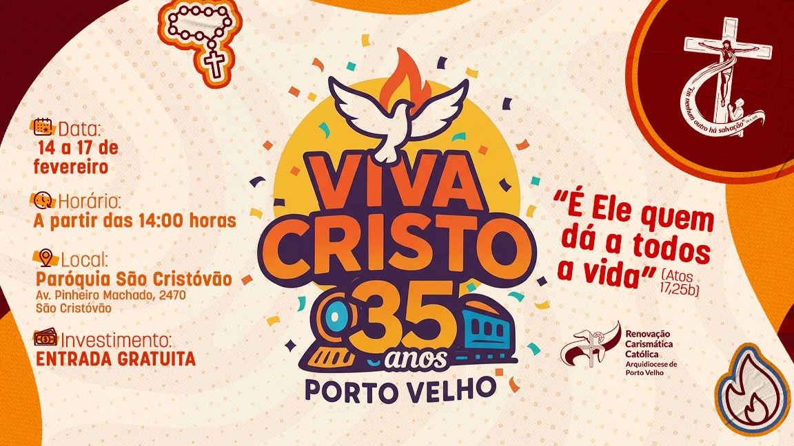 Há 35 anos, Viva Cristo é alternativa de fé no Carnaval para famílias de Porto Velho