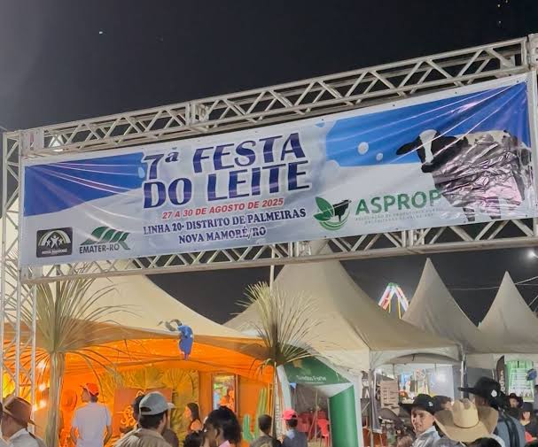 Governo de RO repassa R$ 298 mil para realização da 8ª Festa do Leite em Nova Mamoré