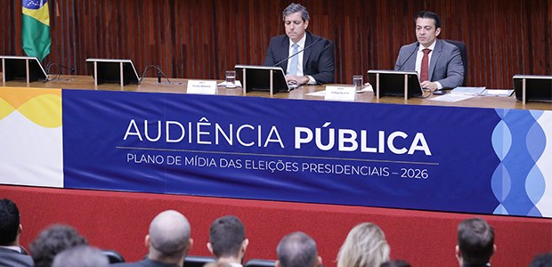 TSE realiza audiência pública sobre plano de mídia das Eleições Presidenciais de 2026