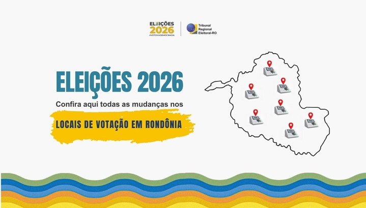 Eleições 2026: Confira aqui todas as mudanças nos locais de votação em Rondônia